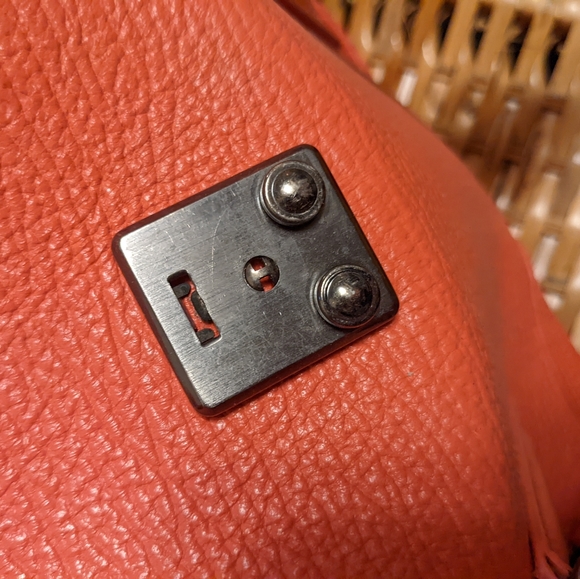 PHILLIP LIM 3.1 Textured Calfskin Large Pashli Satchel Coral - Picture 10 of 16